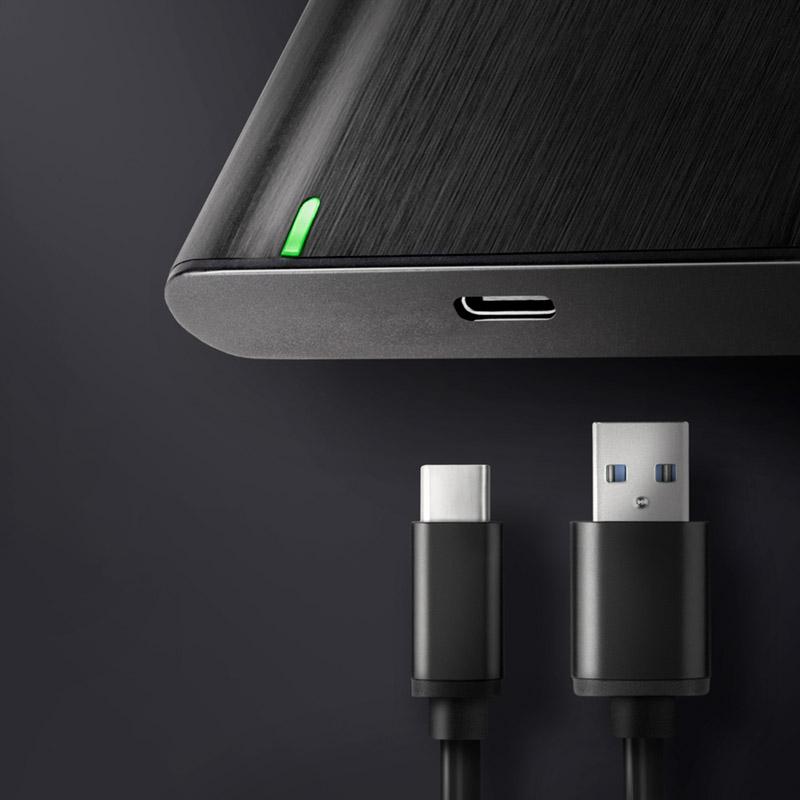 Axagon EE25-A6C contenitore di unit di archiviazione Box esterno HDD/SSD Nero 2.5 (AXAGON EE25-A6C USB-C 3.2 - SATA 6G 2.5 Ext