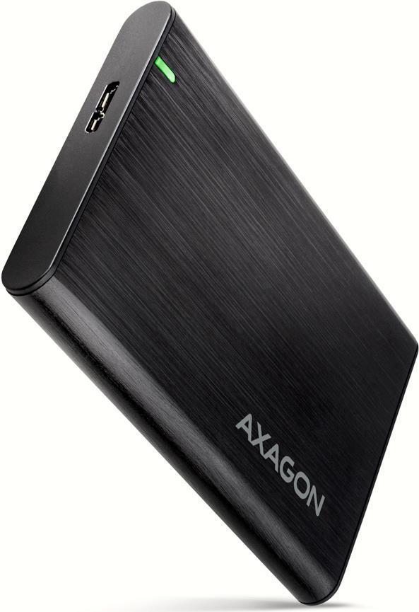 Axagon EE25-A6M contenitore di unit di archiviazione Box esterno HDD/SSD Nero 2.5 (AXAGON EE25-A6M USB3.0 - SATA 6G 2.5 Extern