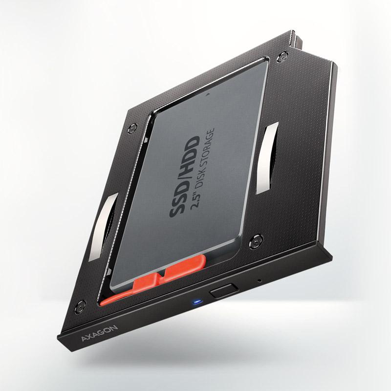 AXAGON RSS-CD09 25 SSD/HDD 95mm Optical Drive