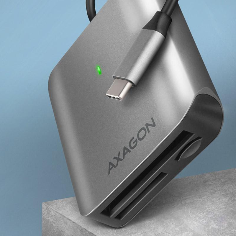 Axagon Cre-S3C Lettore di schede esterne US