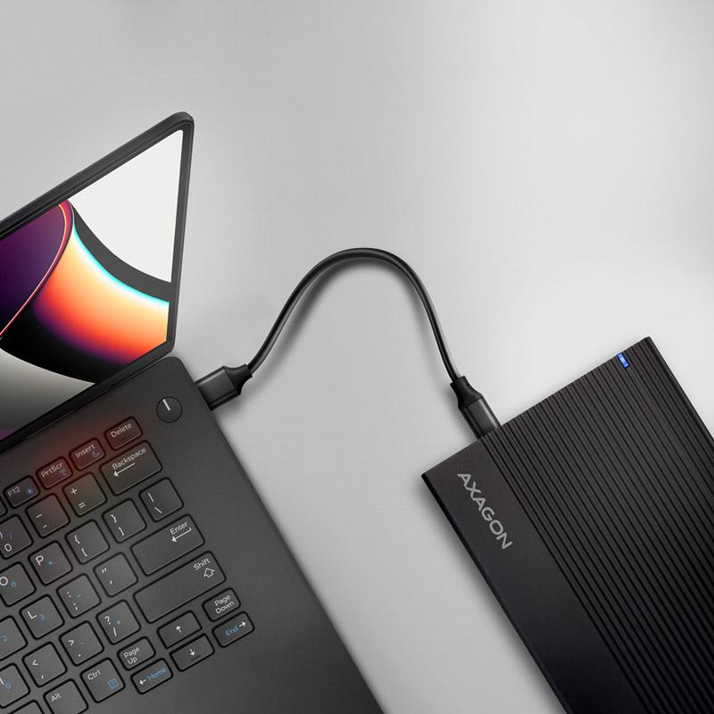Axagon EE35-GTR USB-C 3.2 GEN 1-SATA 6G carniciatura rigida da 35 " carnicucina rigida esterna ondata (EE35-GTR)