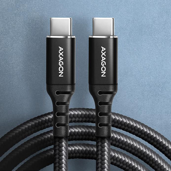 Axagon BUCM-CM20AB cavo USB USB 2.0 2 m USB C Nero