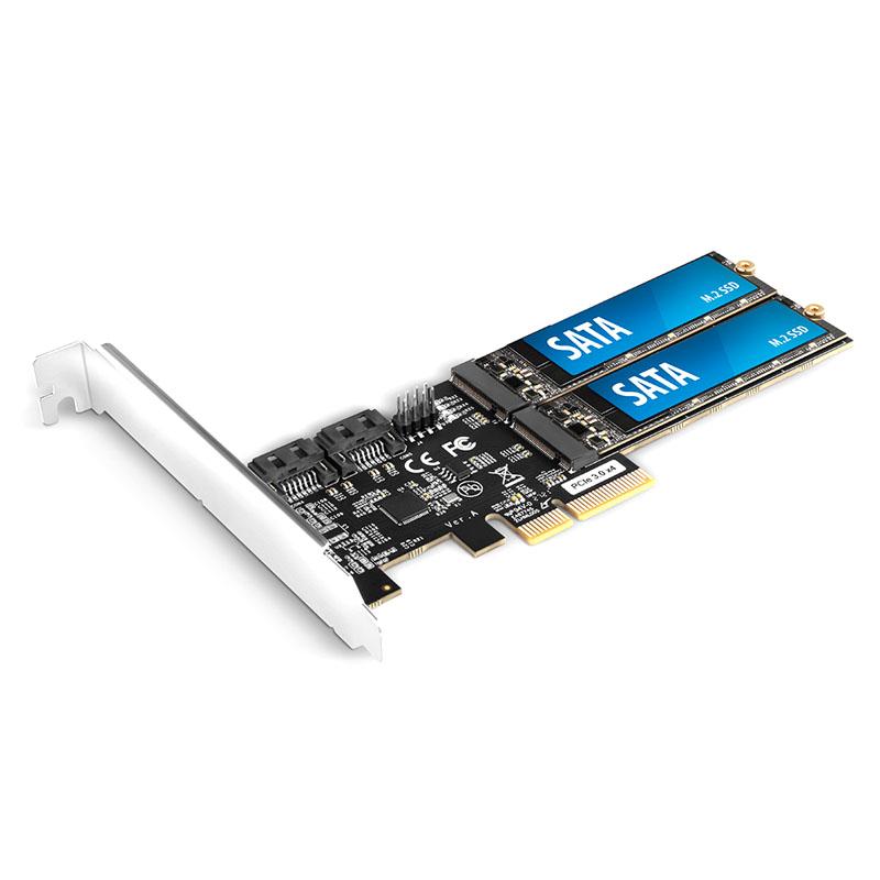 AXAGON PCES-SA4M2 PCIe Controller 2x internal