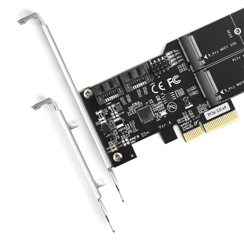 AXAGON PCES-SA4M2 PCIe Controller 2x internal