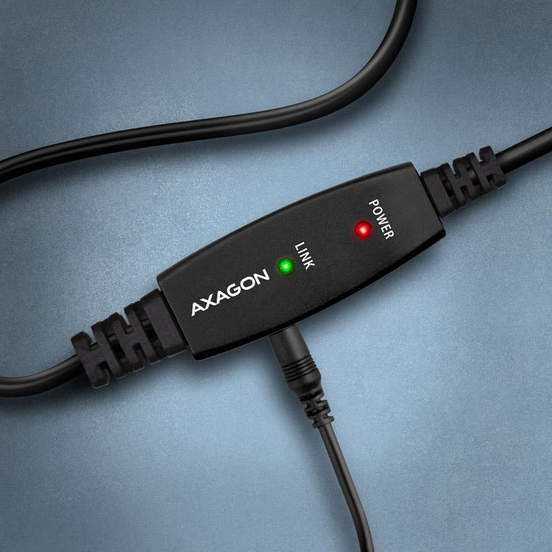 Cavo di connessione Axagon ADR-210B Active USB 2.0 USB-A su USB-B-10M (ADR-210B)