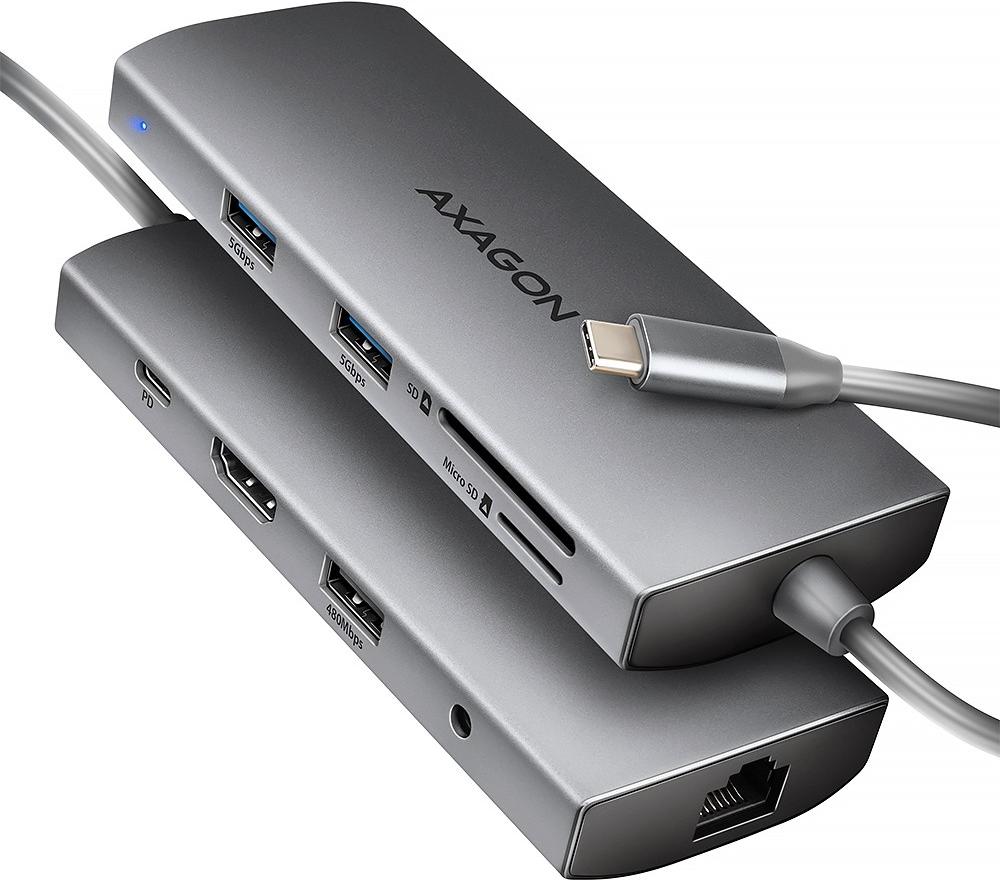 *HMC-8HLSA Hub USB 8in1...