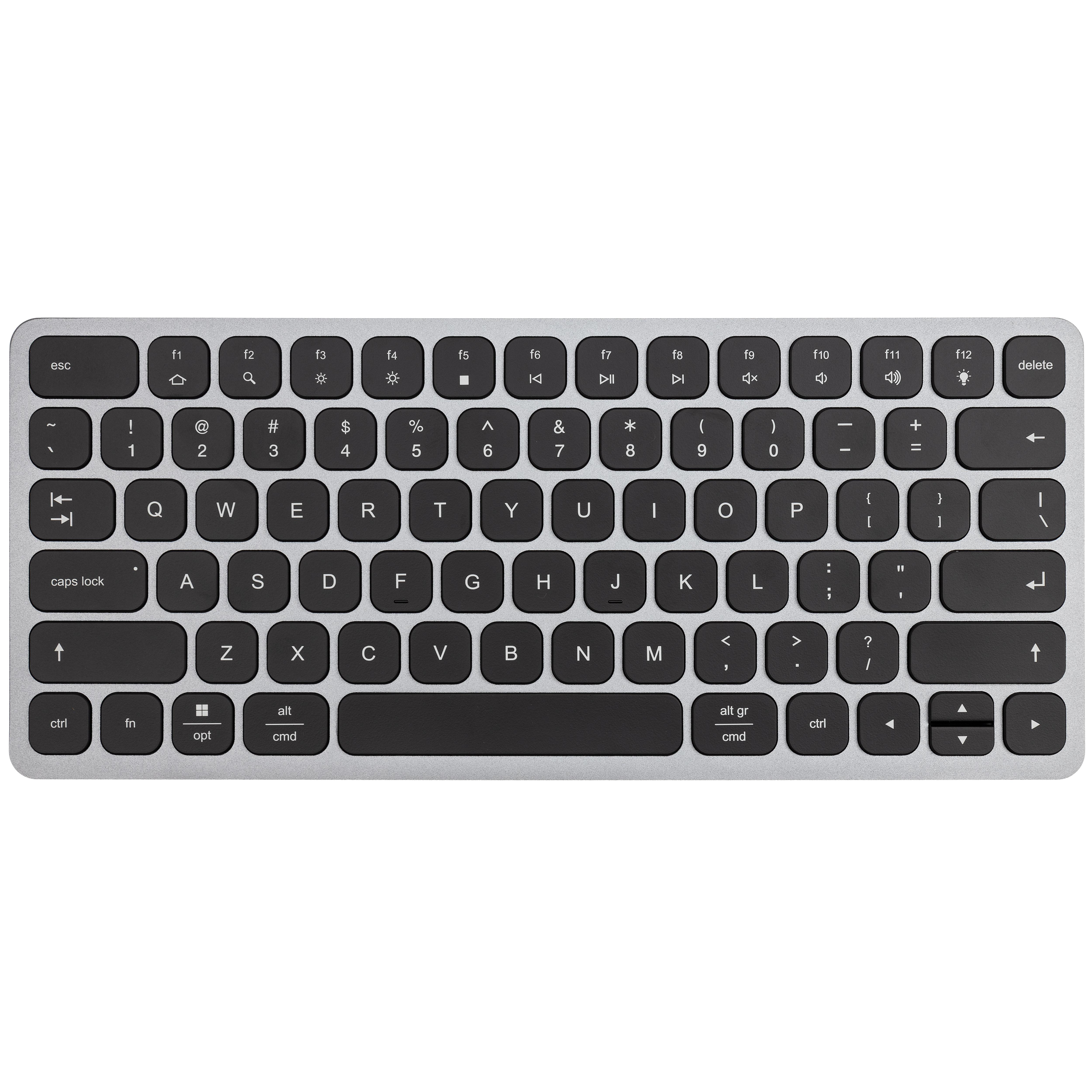 Tastiera Axagon HMC-KB 5GBPS USB-C con hub, micro SD/SD, 3x USB-A, HDMI 4K/60Hz, PD 100W, Audio, Layout USA (HMC-KB-US)
