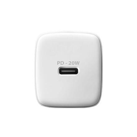 Axagon ACU-PD20W wall charger 1x QC3.0/AFC/FCP/PD type-C 20W white Telefono cellulare Smartphone Orologio intelligente Tablet U