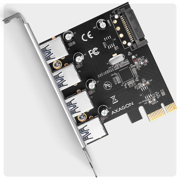 Axagon PCEU-430RS scheda di interfaccia e adattatore Interno USB 3.2 Gen 1 (3.1 Gen 1)