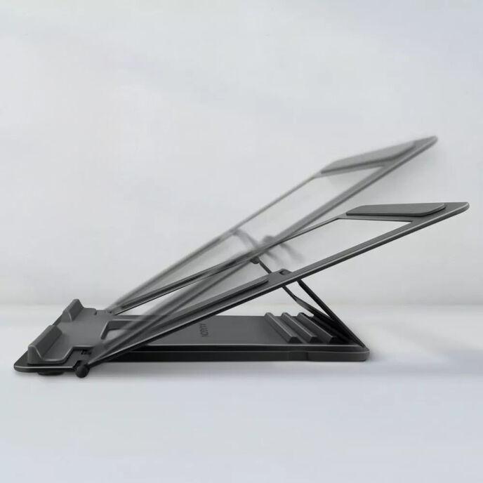Axagon STND-LR supporto per laptop Braccio per computer portatile Argento 43,9 cm (17.3")