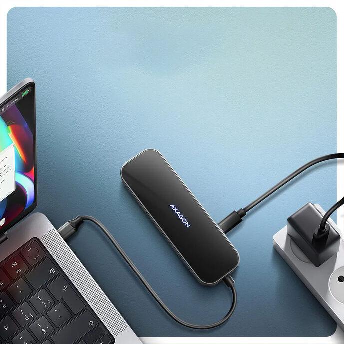 Axagon Nicht kategorisiert Cablato USB 3.2 Gen 1 (3.1 Gen 1) Type-C Nero