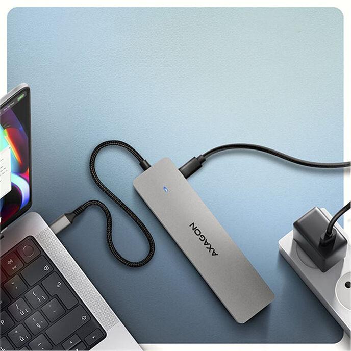 Axagon Nicht kategorisiert Cablato USB 3.2 Gen 1 (3.1 Gen 1) Type-C Grigio