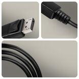Axagon RVD-HI20C2 cavo e adattatore video 1,8 m DisplayPort HDMI Nero