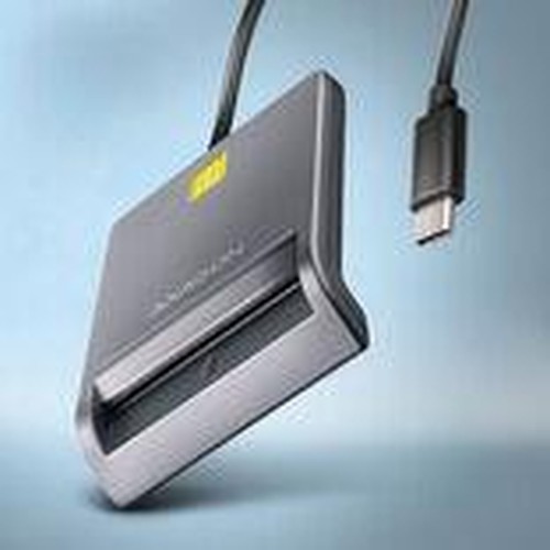 Axagon CRE-SM3TC lettore di schede USB 2.0 Type-C Grigio
