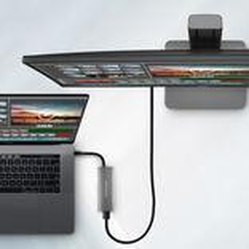 Axagon HMC-5G21 replicatore di porte e docking station per laptop Cablato USB 3.2 Gen 2 (3.1 Gen 2) Type-C Grigio