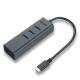 HUB USB-C I-TEC C31METALG3HUB 3 PORTE USB 3.0 Gigabit Ethernet Adapter