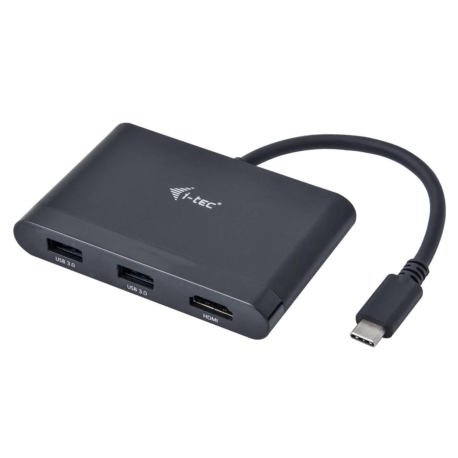 i-tec USB C HDMI Travel Adapter PD/Data (I-TEC USB C TRAVEL ADAPTER W PD - 4K HDMI/ USB 3.0/ USB-C PD/DATA)