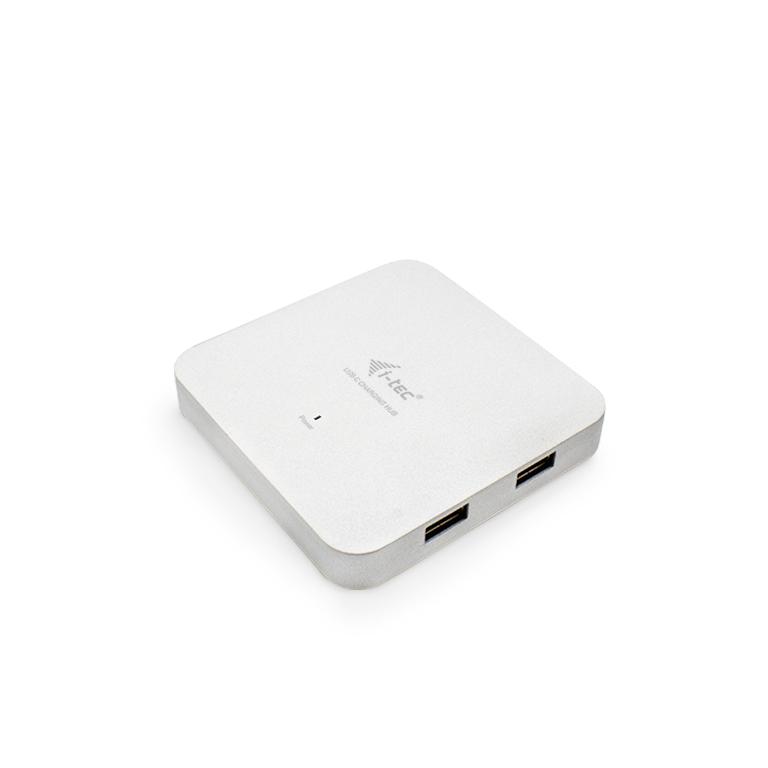 i-tec Metal USB-C Charging HUB 4x USB 3.0 Power Delivery 60W (I-TEC USB-C HUB 4 PORT PD 60W - I-TEC USB-C METAL CHARGING HUB 4)