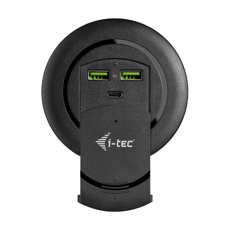 HUB I-TEC Built-in Desktop Fast Charger USB-C PD 3.0 3x USB 3.0 96W CHARGER96WD