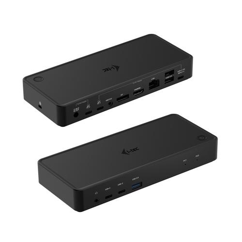 i-tec C31DUALKVMDOCKPDUK replicatore di porte e docking station per notebook Cablato USB 3.2 Gen 1 3.1 Gen 1 Type-C Nero (USB-C