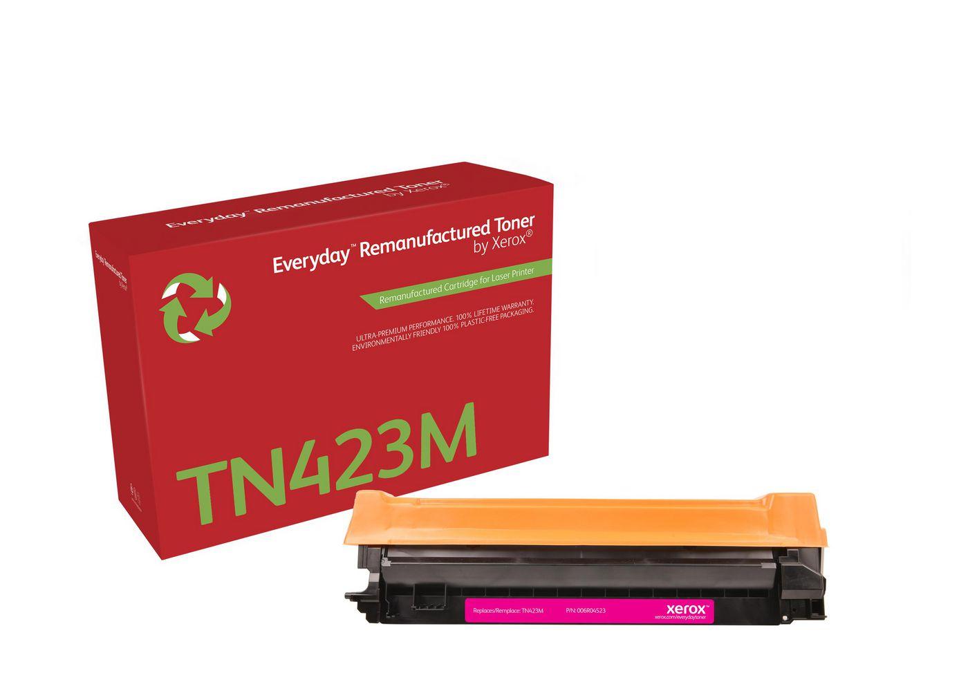 Everyday Toner rigenerato di Xerox Magenta compatibile con Brother TN423M High capacity