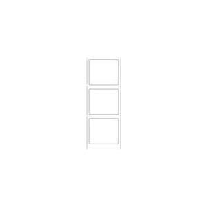 Zebra 3003322 etichetta per stampante Bianco (Z-ULTIMATE 3000T WHITE 10/BOX - L.POL 22X19MM COATED PERM ADH)