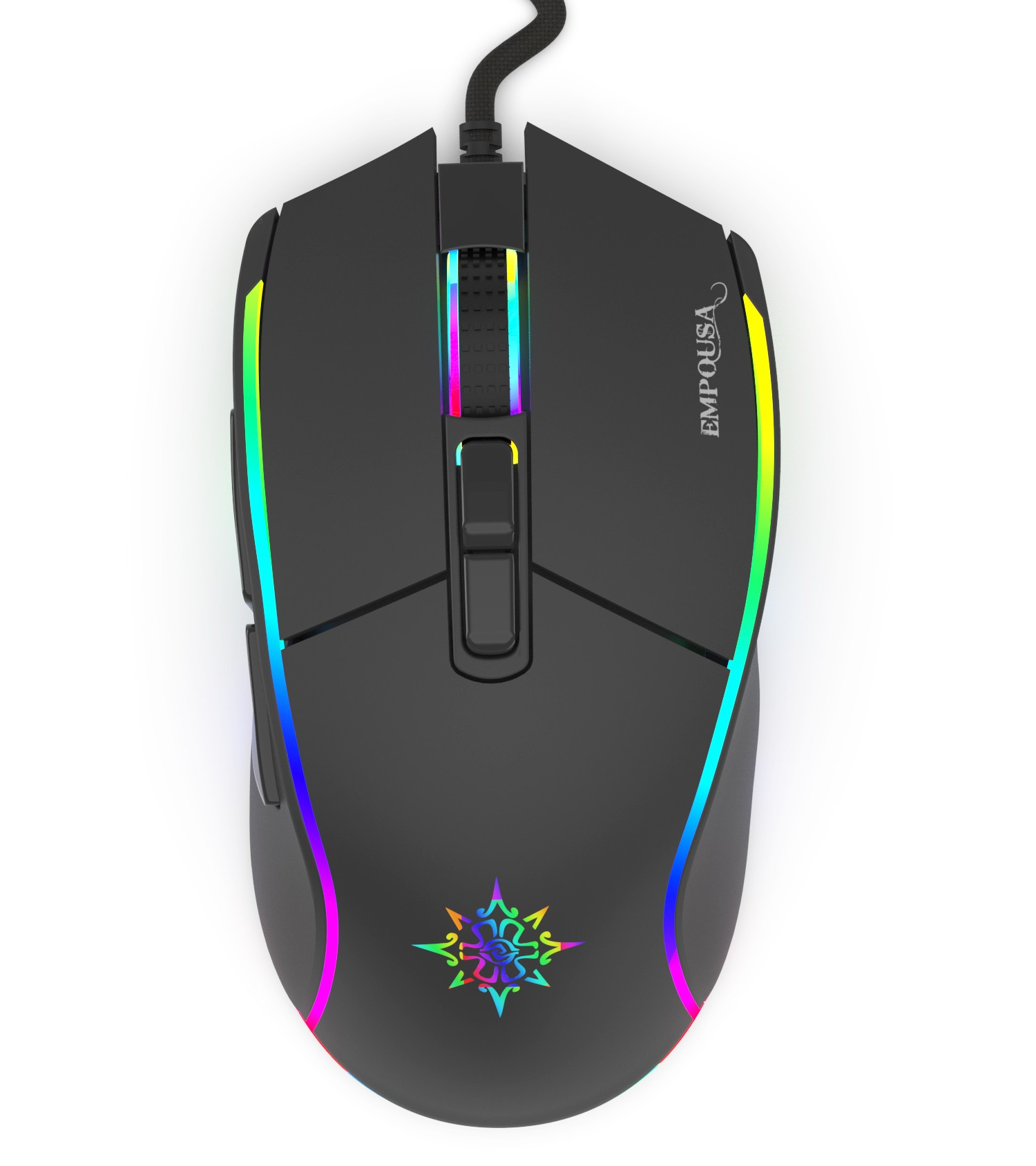 Mouse da gioco IMG-GT16 6400 DPI, RGB, 7 pulsanti, USB, SW