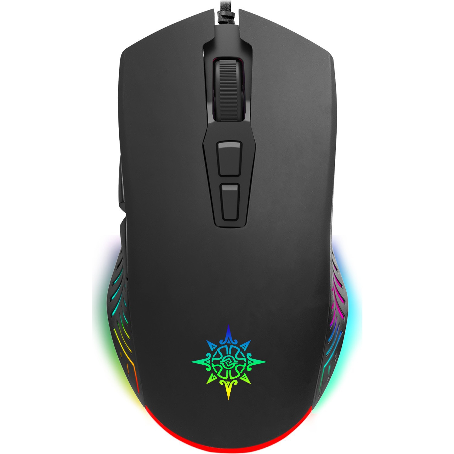 Mouse da gioco IMG-GT17 6400 DPI, RGB, 7 pulsanti, USB, SW