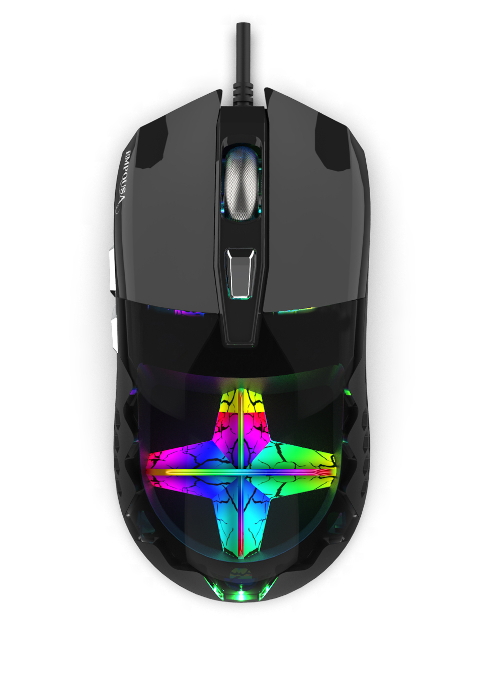 Mouse da gioco IMG-355GX 7200 DPI, RGB, 6 pulsanti, USB, SW