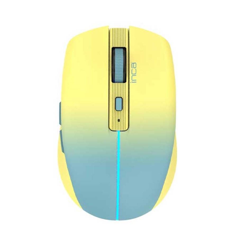 Mouse IWM-511RS 1600 DPI, Wrls BT, pulsante 6D, giallo