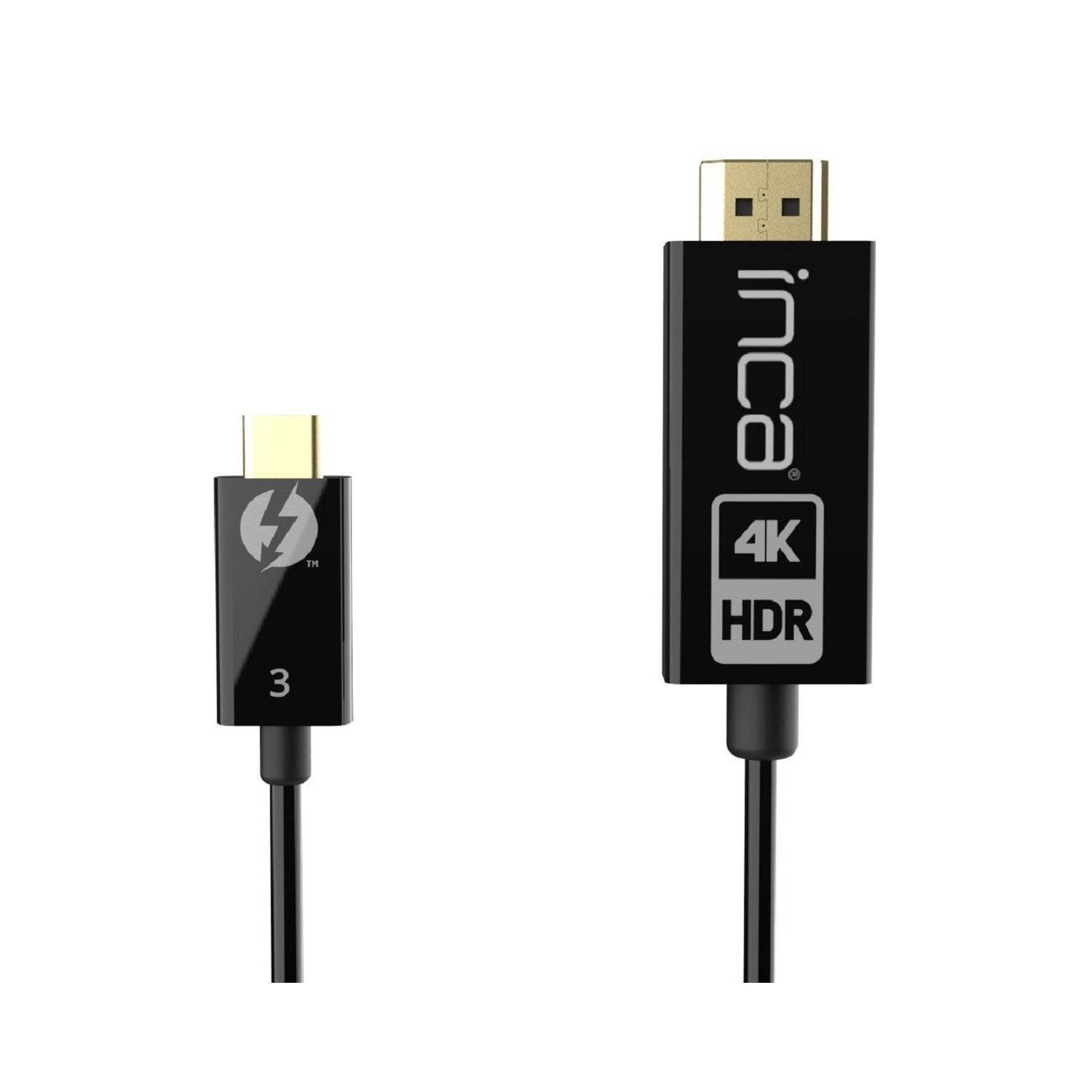 Cavo HDMI ITCH-30 2.0 Tipo-C 4K60HZ, Thunderb.3 1.8