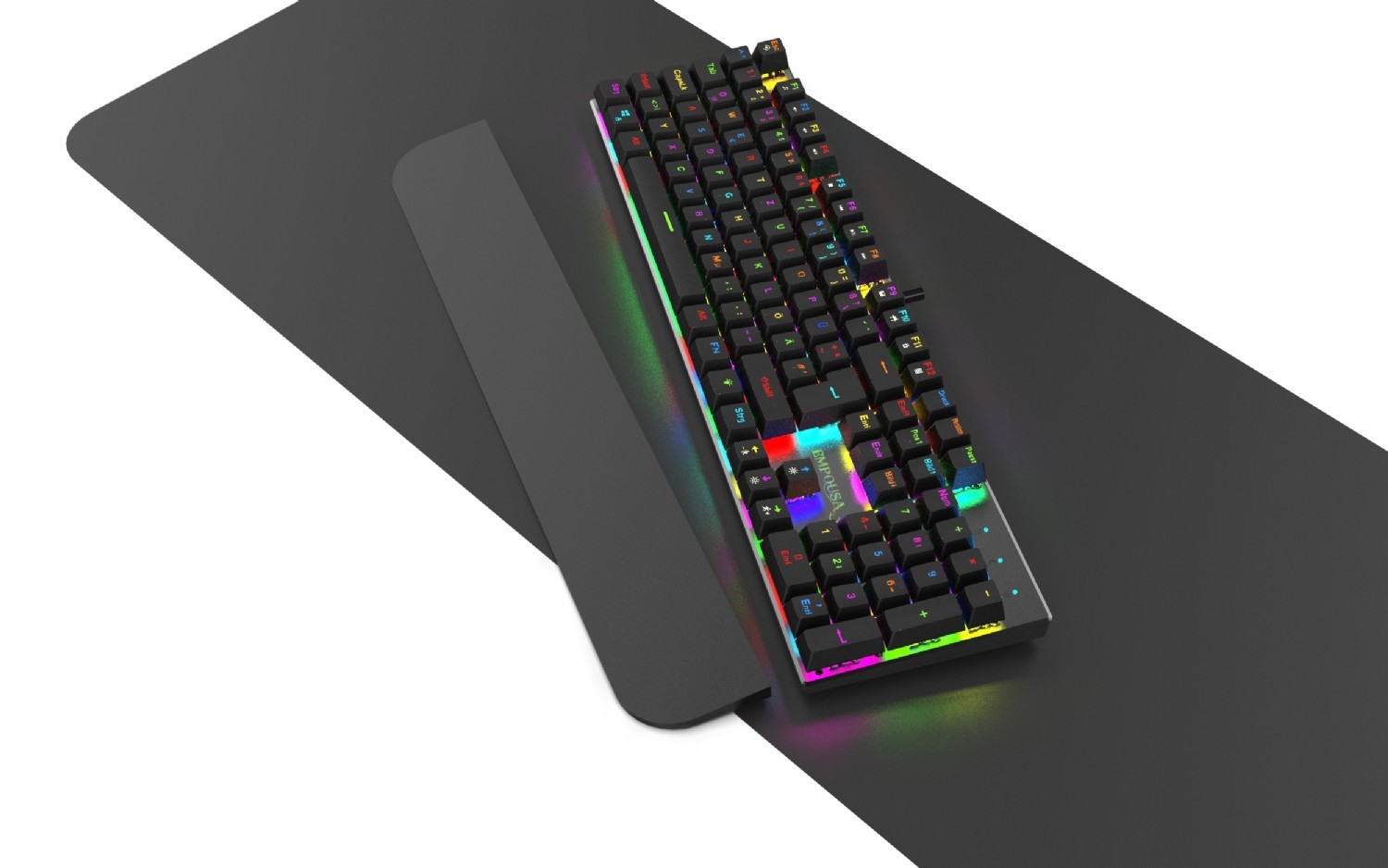 Tastiera da gioco IKG-443 Interruttore rosso meccanico