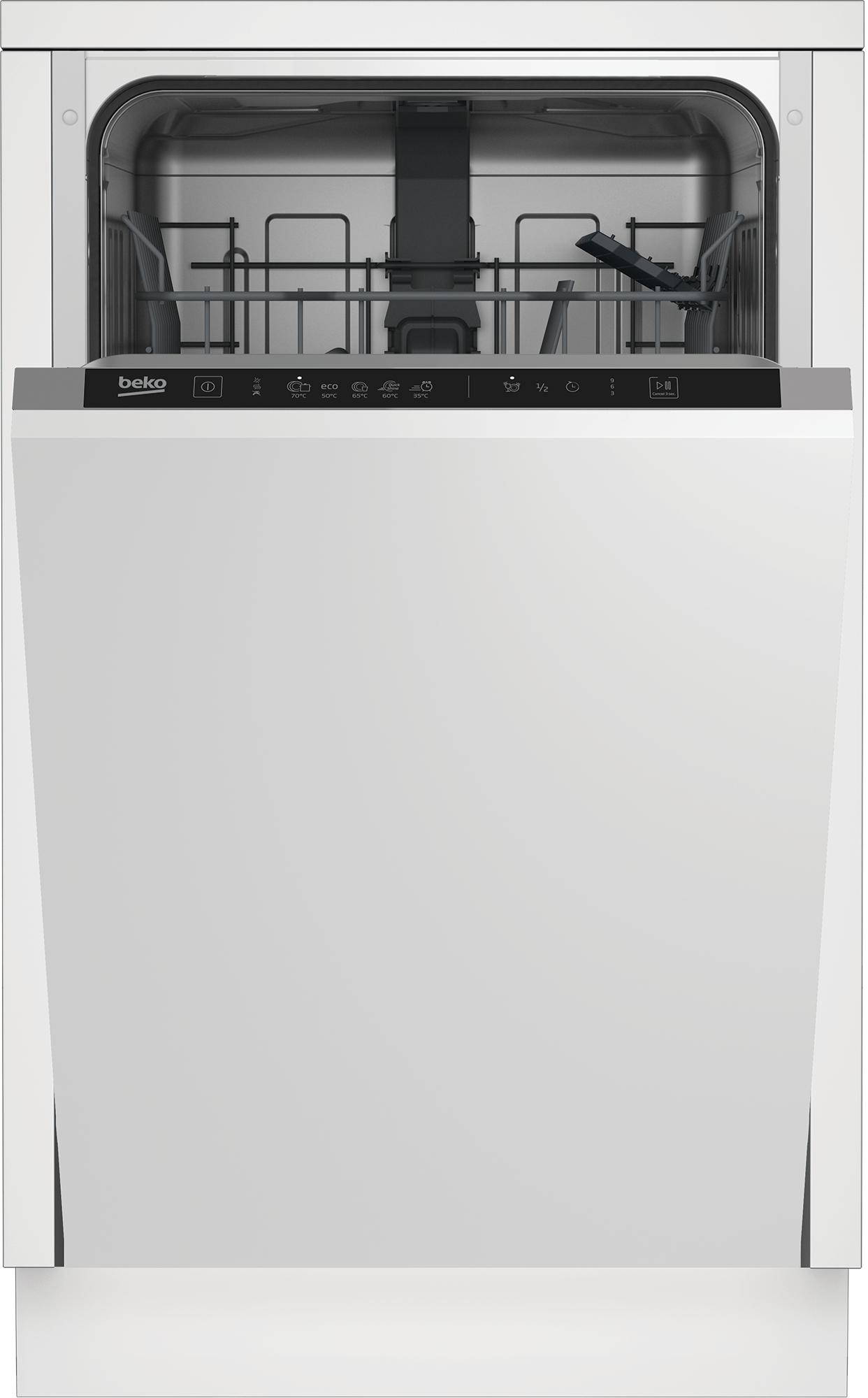 Beko DIS35026 lavastoviglie A scomparsa totale 10 coperti E