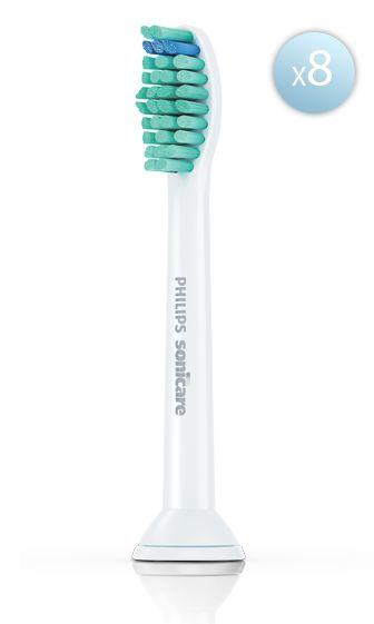 passend fr folgende Modelle FlexCare Plus FlexCare HealthyWhite EasyClean DiamondClean Brstenkopfgre Standard 8er Pack
