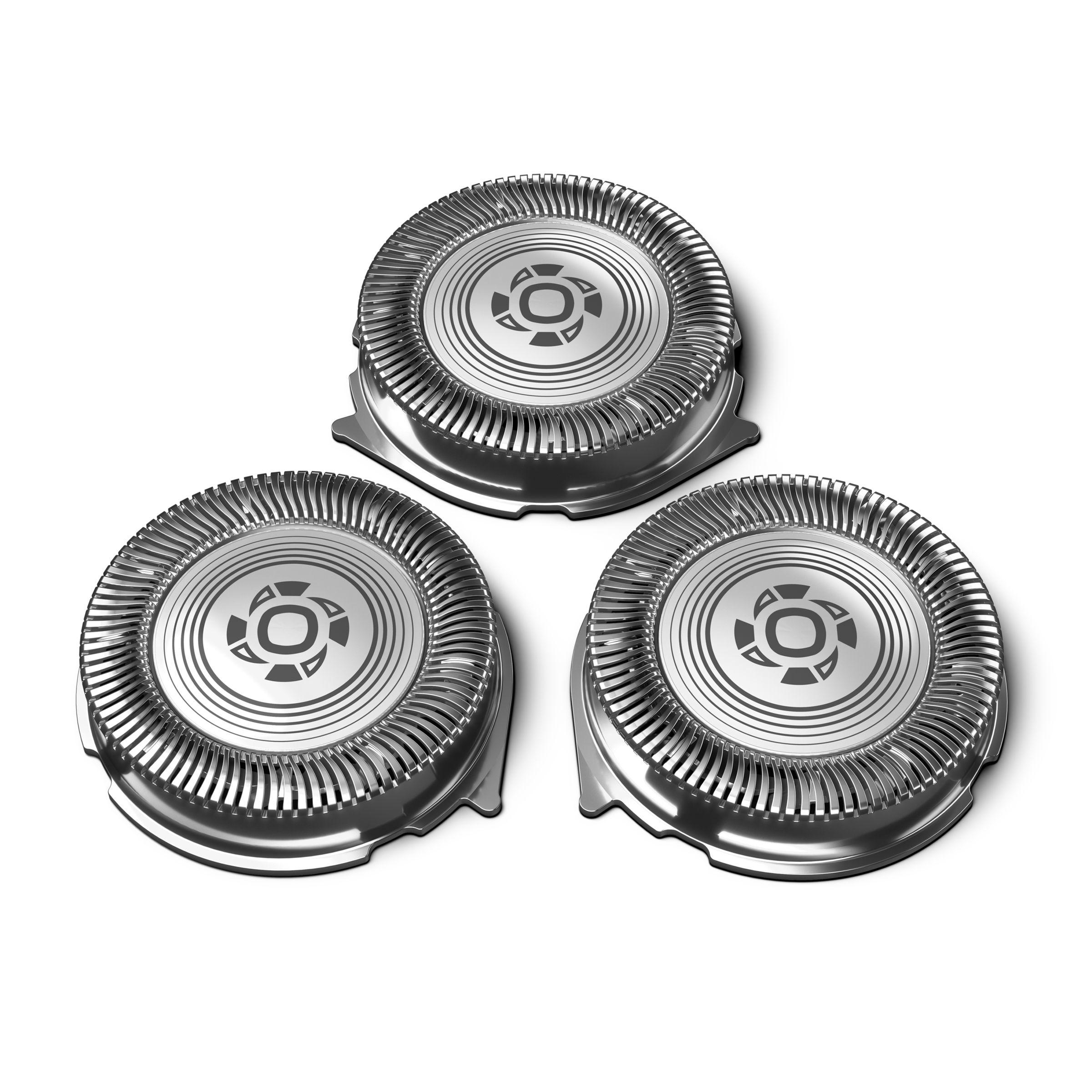 Passend fr Philips Serie 3000 S3xxx Serie 1000 S1xxx Star Wars-Rasierer SW37xx Set bestehend aus 3x Scherfolie mit Klingenblock