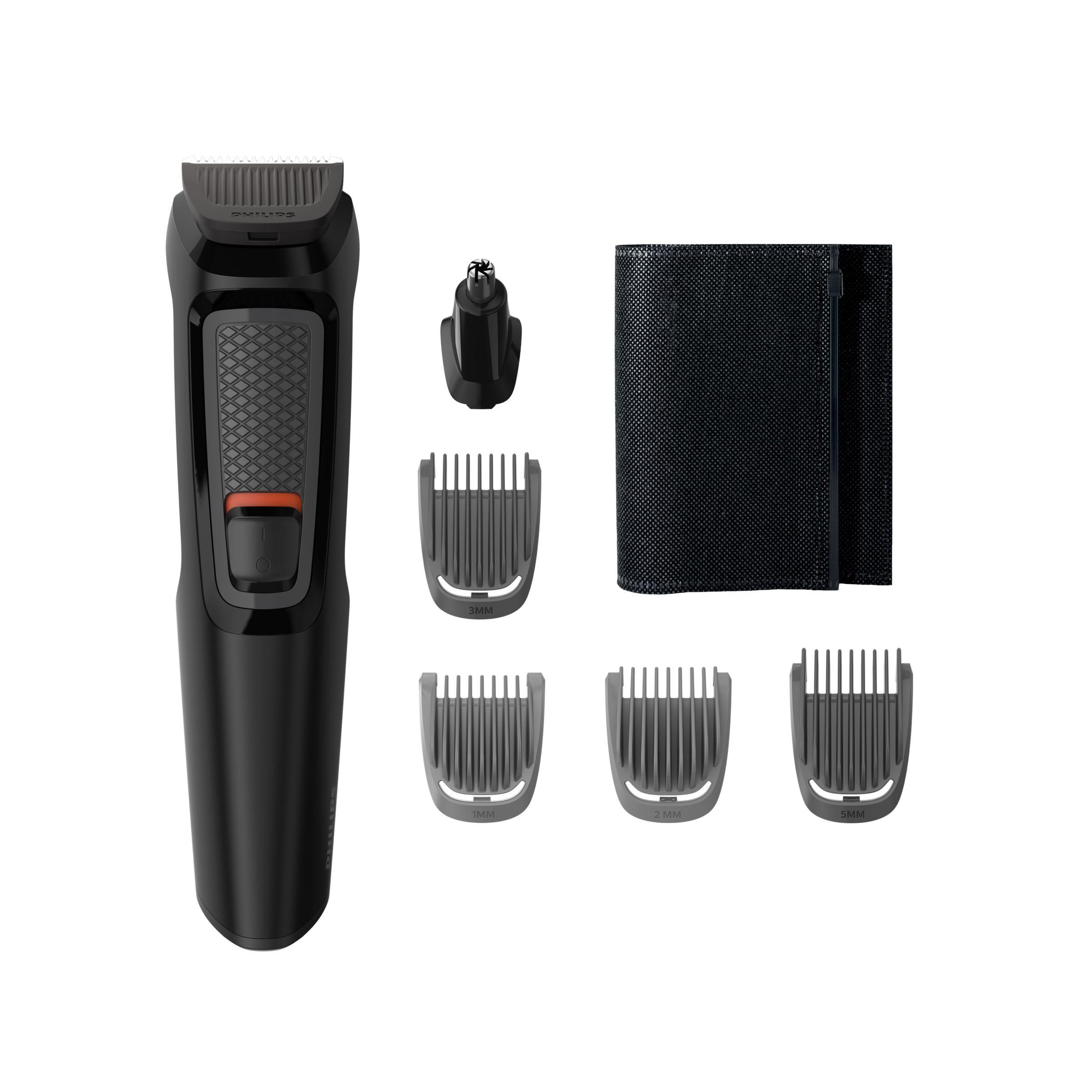 Philips MULTIGROOM Series 3000 6 accessori Lame in acciaio autoaffilanti 6 in 1 Barba