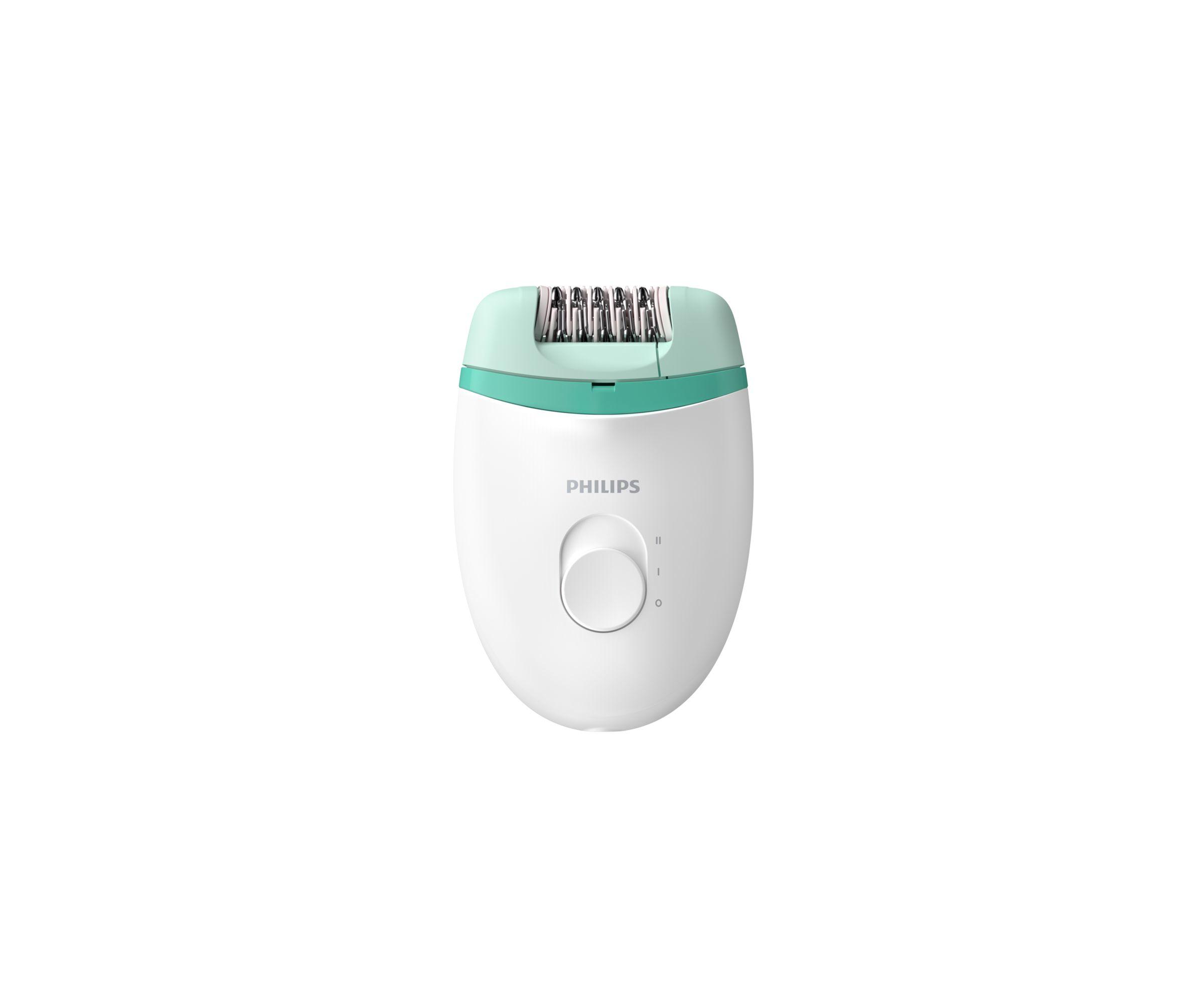 Philips Satinelle Essential Epilatore compatto con filo per gambe