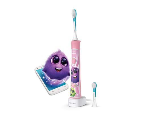Philips Sonicare For Kids Spazzolino Elettrico Sonico Rosa HX6352/42