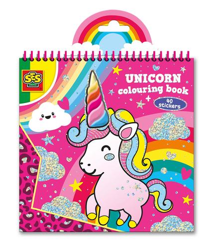 SES CREATIVE Unicorn Colouring Book 3 Years or Above 00111