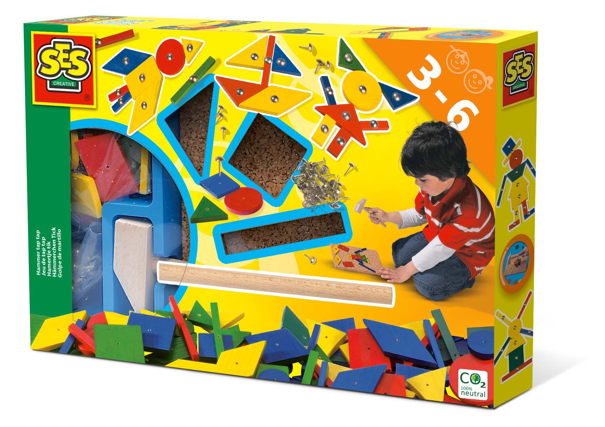 SES CREATIVE Hammer Tic Original Set 3 to 6 Years 00941
