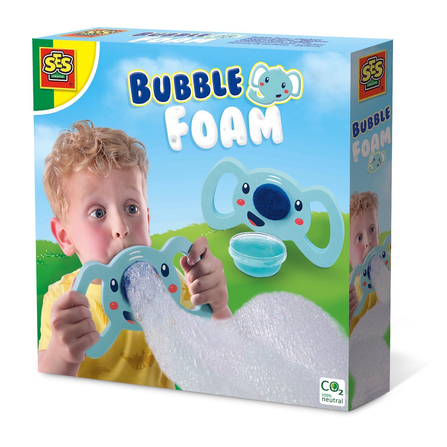 SES CREATIVE Elephant Bubble Foam with Bubble Solution 3 Years and Above 02279