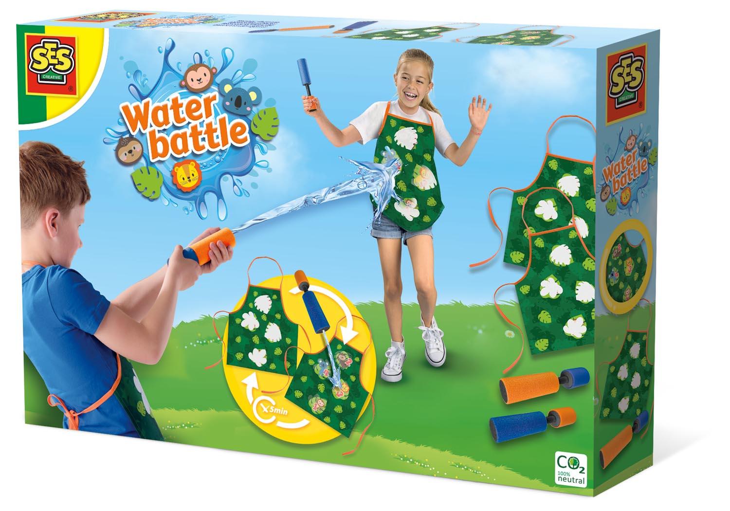 SES CREATIVE Children's Hidden Animals Water Battle Water Guns 5 Years and Above 02282