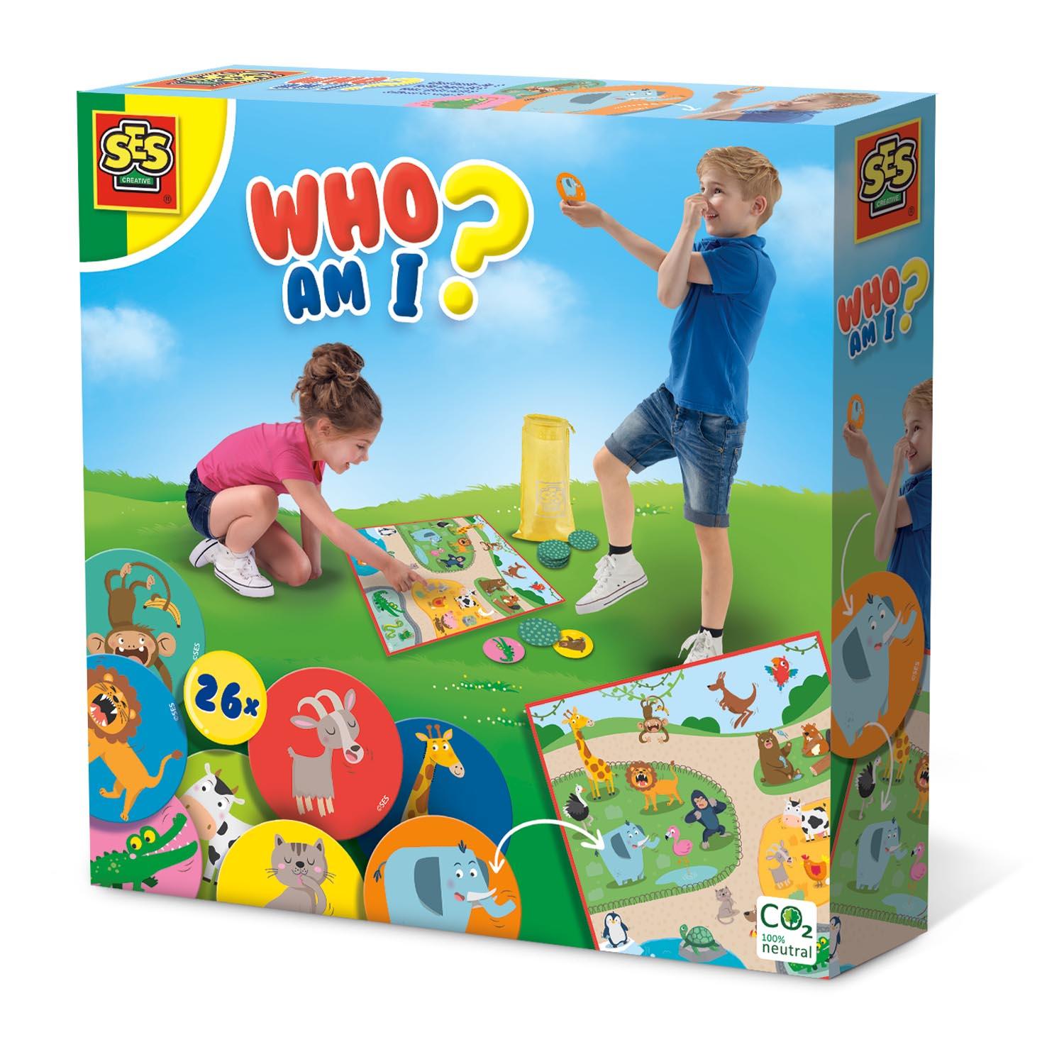 SES CREATIVE Children's Who Am I Animals Set 4 Years and Above 02283