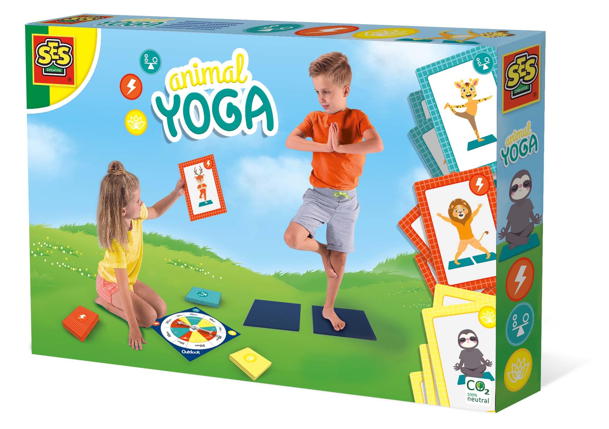 SES Creative Animal yoga (SES CREATIVE Children's Animal Yoga Unisex Three Years and Above Multi-colour 02288)
