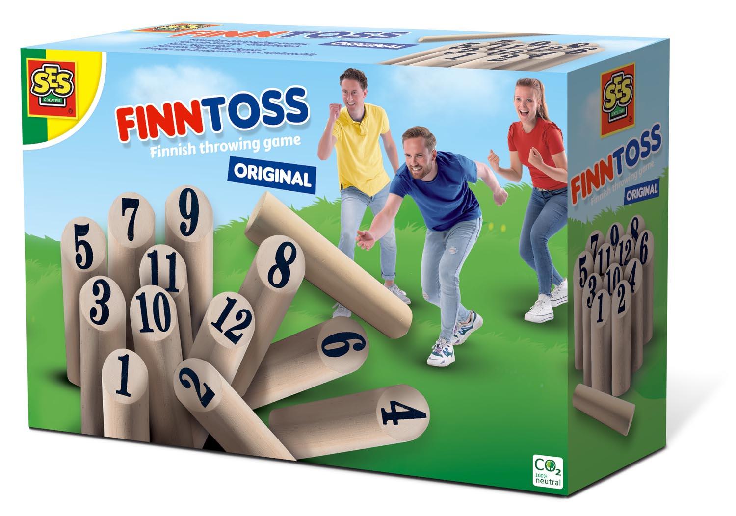SES CREATIVE Children's Finntoss Original Finnish Throwing Game 8 Years and Above 02298