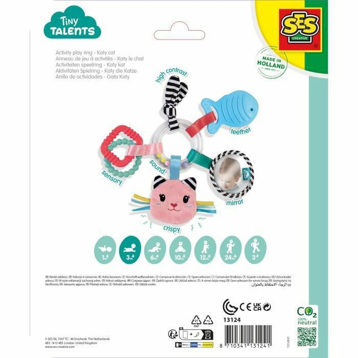 SES CREATIVE Tiny Talents Katy Cat Activity Play