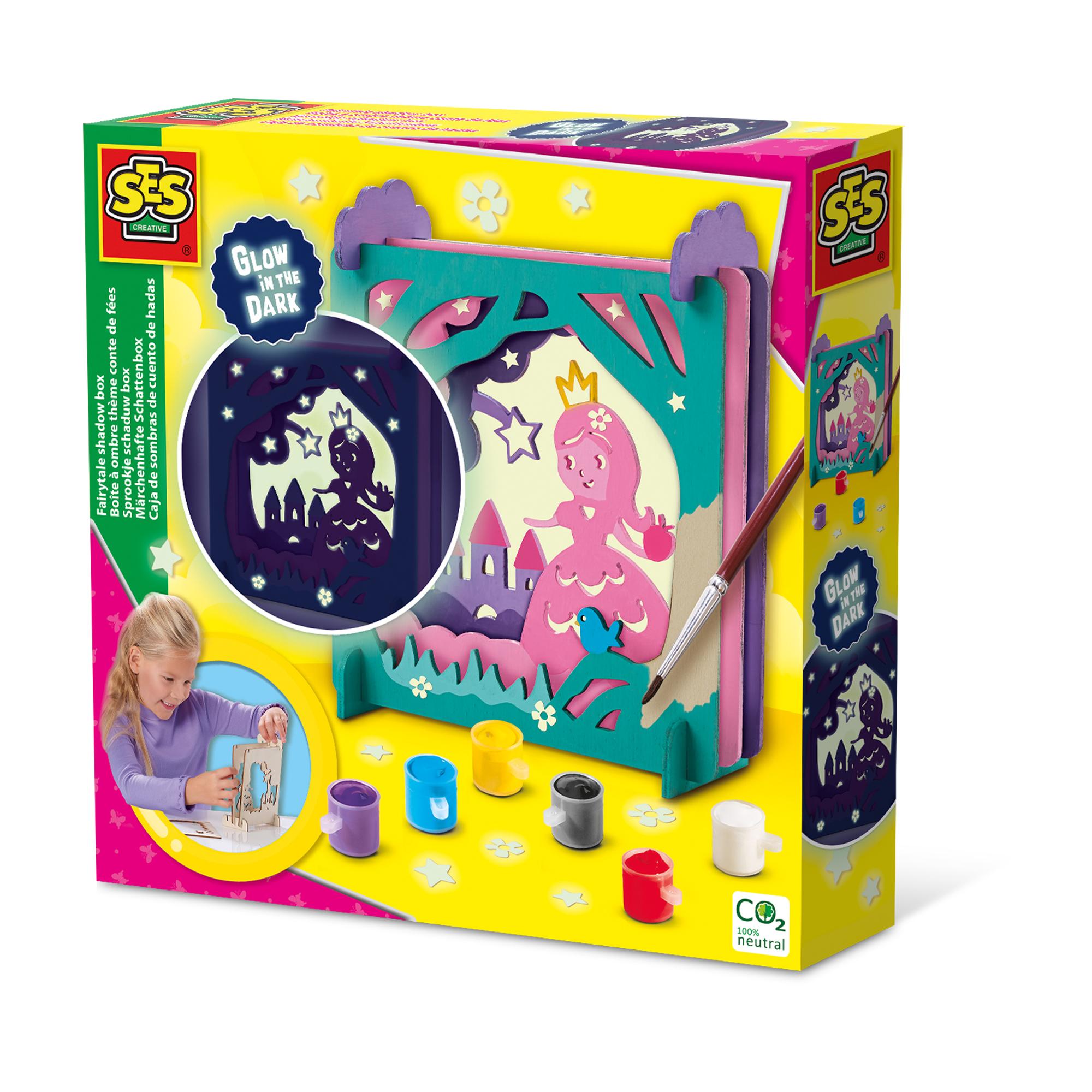 SES CREATIVE Fairytale Shadow Box Glow-in-the-Dark 14137