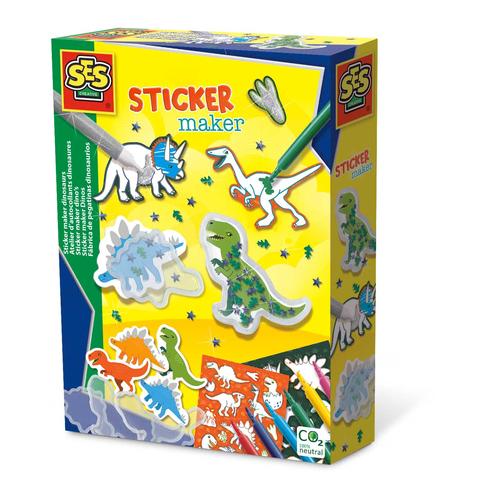 SES CREATIVE Dinosaurs Sticker Maker 5 Years and Above 14282