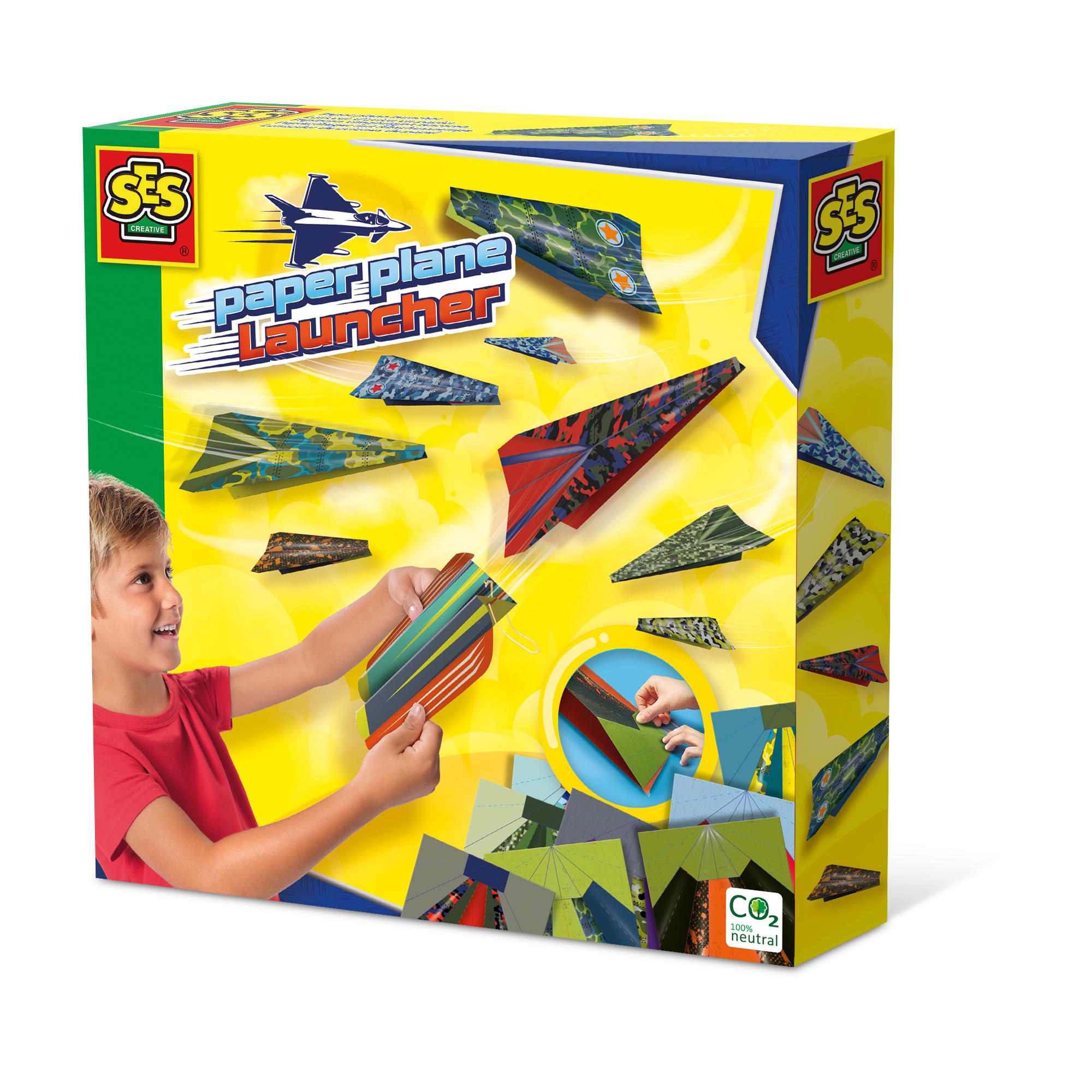 SES CREATIVE Paper Plane Launcher 5 Years and Above 14288