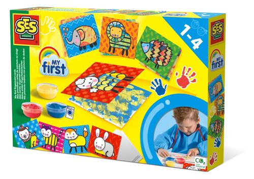 SES Creative My First - Le mie prime schede per la pittura con le dita (SES CREATIVE Children's My First Fingerpaint Cards Set